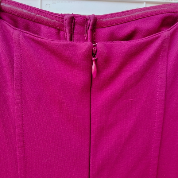 Bebe Fuchsia Minidress With Pockets - Picture 9 of 10